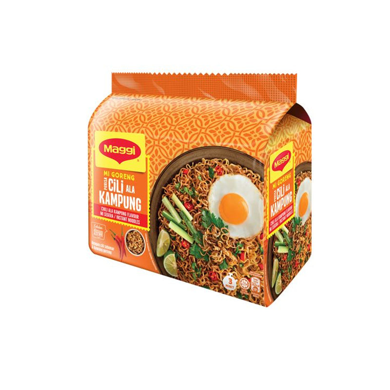Maggi Goreng Perisa Cili Ala Kampung Instant Noodles 78g x 5