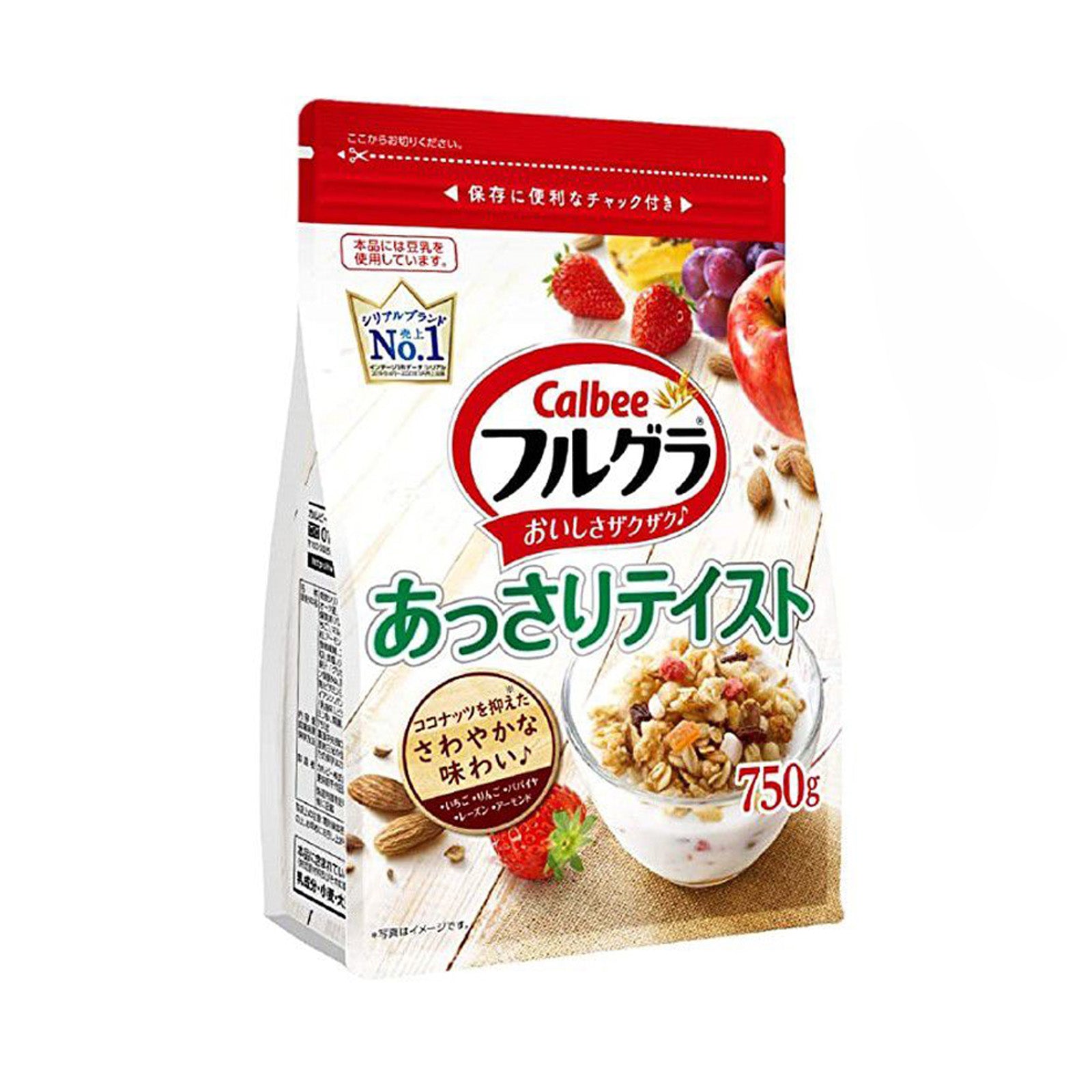CALBEE FRUIT GRANOLA LIGHT TASTE 750G