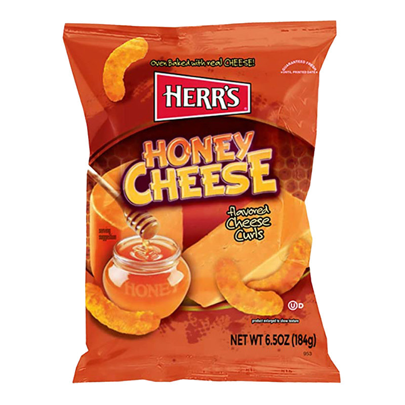 Herrs Honey Cheese Curls 184g