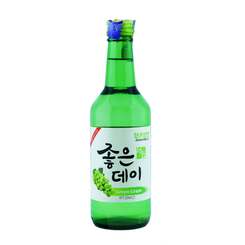 Good Day Green Grape Soju Alcohol 12.% 360ml