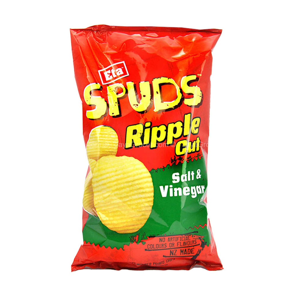 ETA Ripple Potato Chips Salt and Vinegar 150g