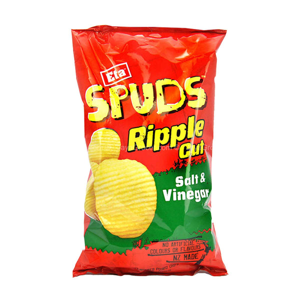 Eta Spuds Ripple Salt & Vinegar 150g