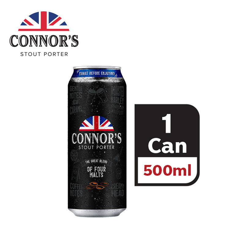 Connors Stout can 500ml