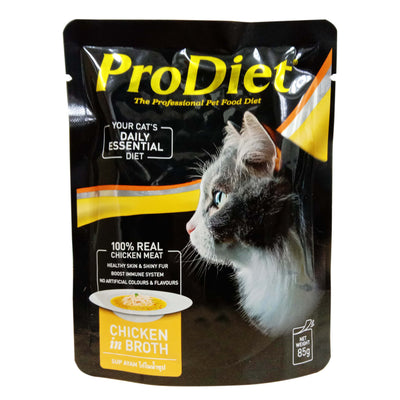 ProDiet Pouch Cat Food Chicken In Broth 85g