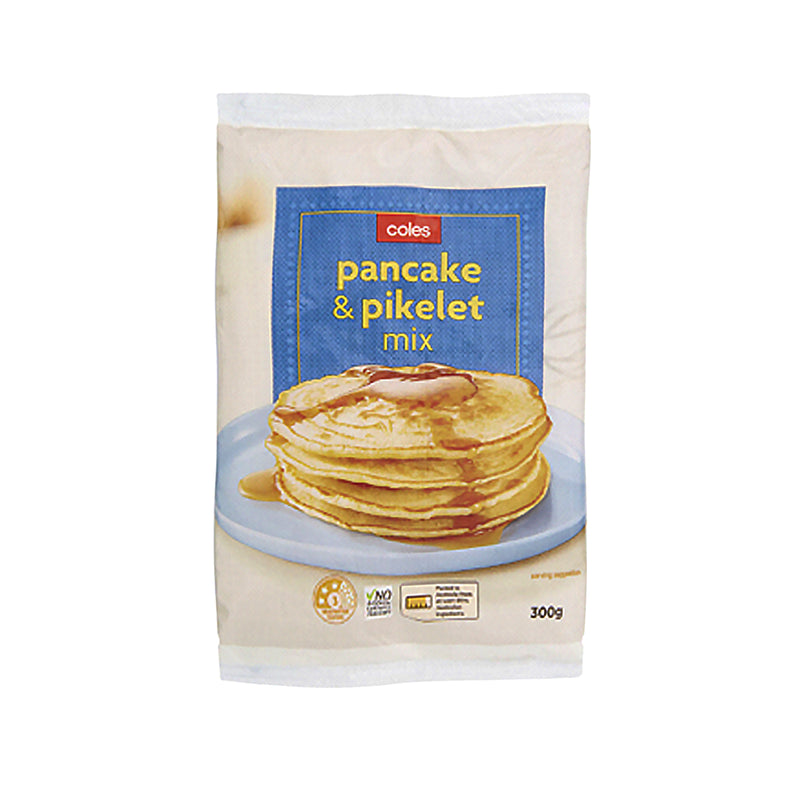 Coles Pancake & Pikelet Mix 300g