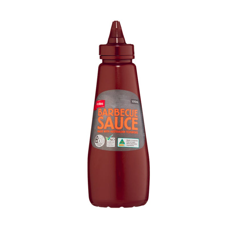 Coles Squeezy Barbeque Sauce 500ml