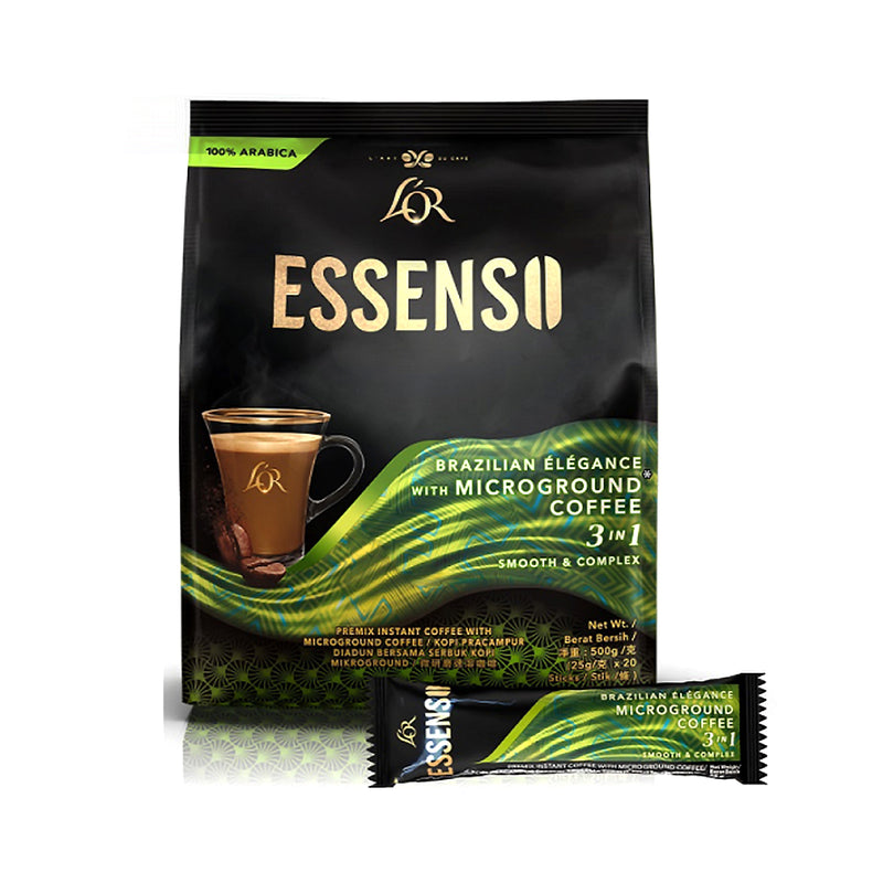 Lor Essenso Microground 3 in 1 Brazilian Elegance Coffee 16g x 20