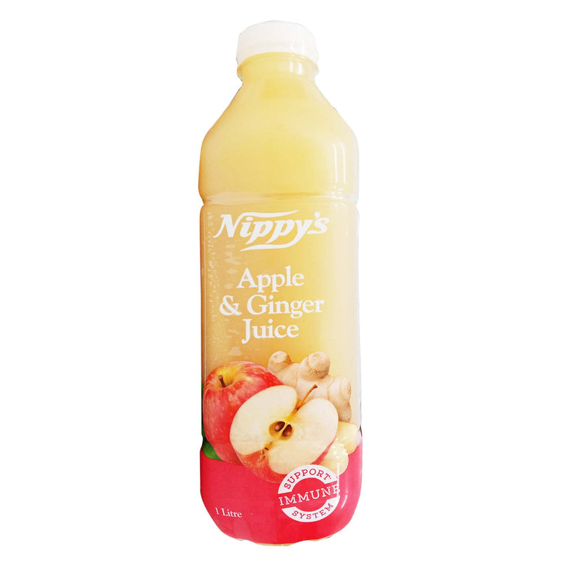 Nippys Cold Pressed Apple and Ginger 1L