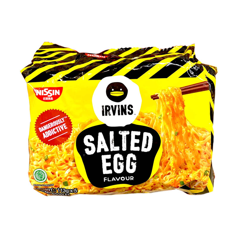 Nissin Irvins Salted Egg Flavour Instant Noodles 113g x 5