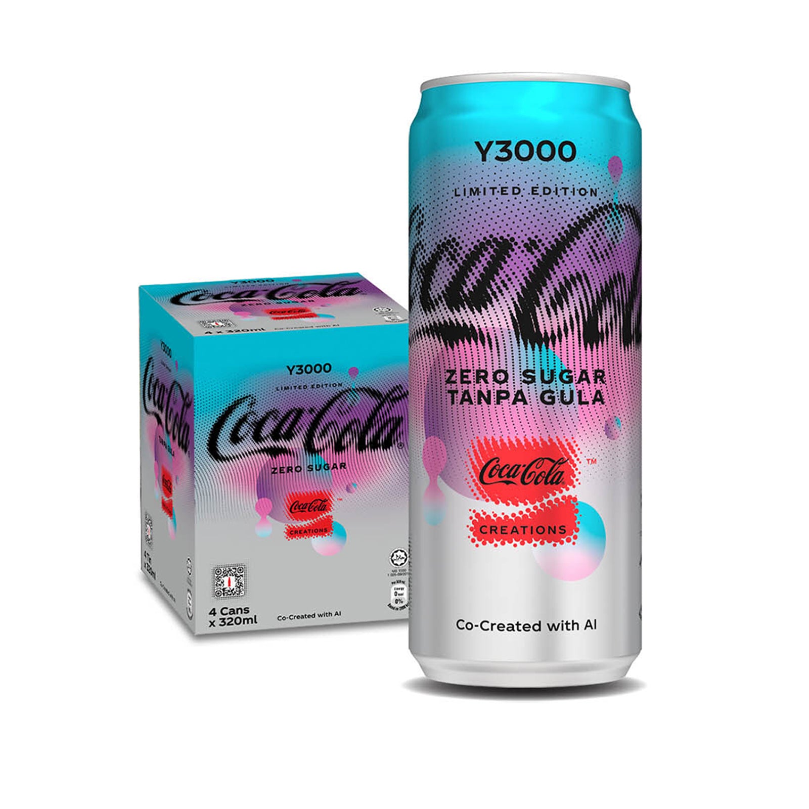 Coke Zero Sugar Y3000 320ml x 4